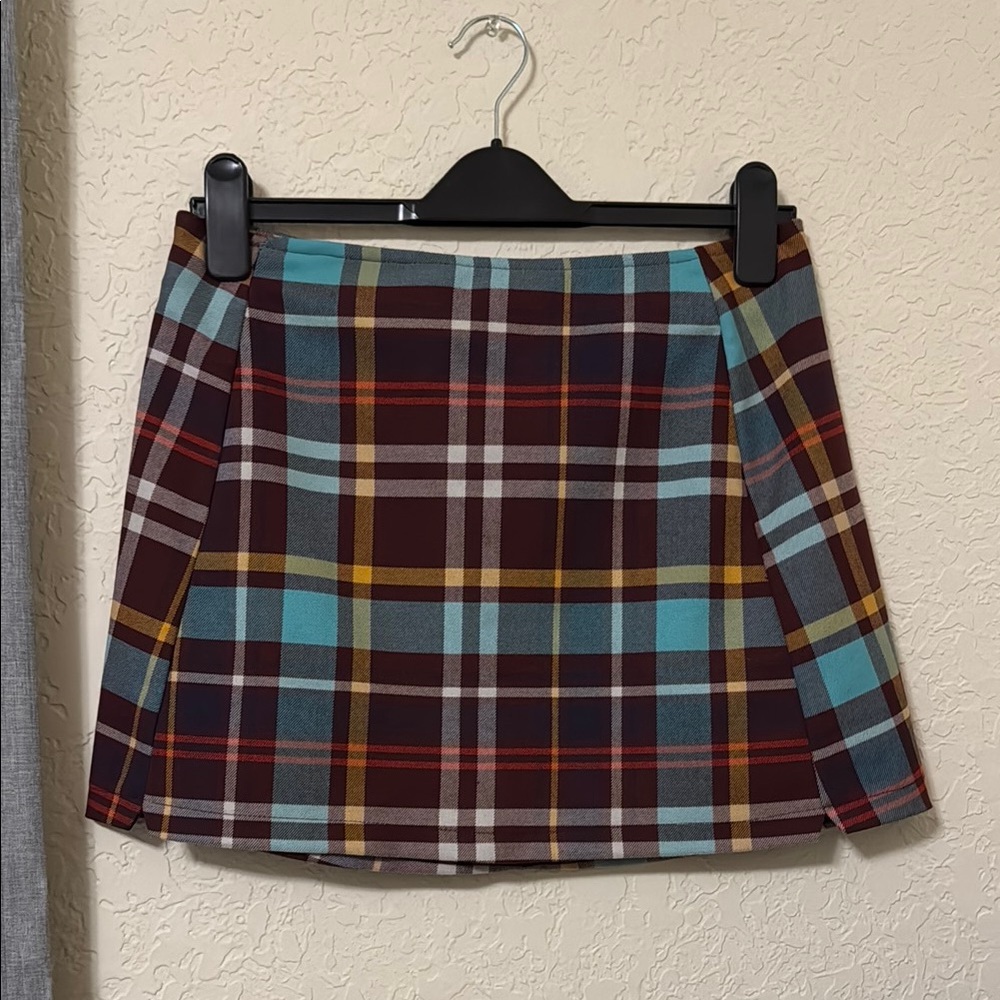 Urban Outfitters Plaid Mini Skirt